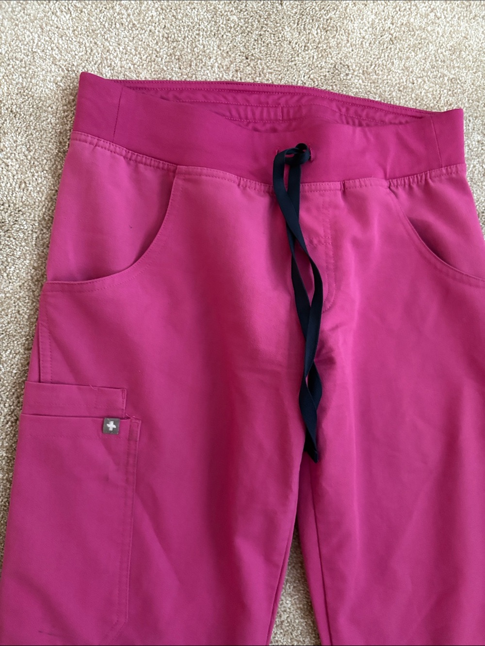FIGS Hot Pink Technical Scrub Pants - Picture 2 of 5